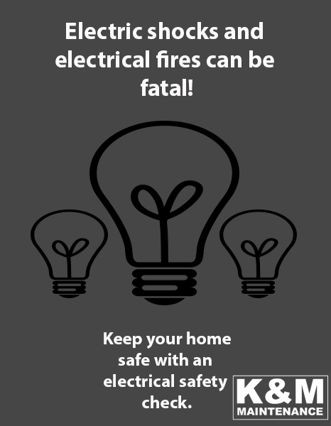  electric shocks and fire risks in the home